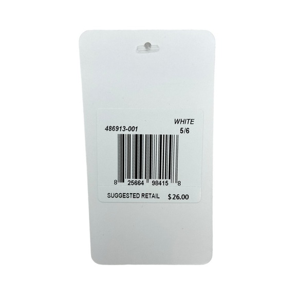 NEW! Hurley Girls Long Sleeve Dri-Fit UPF 50+ Shirt White Swim Top Size 5/6 - Picture 5 of 5